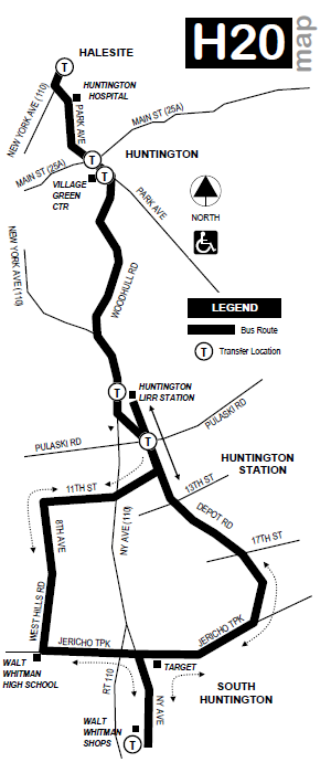 s23 Route: Schedules, Stops & Maps - Walt Whitman Mall (Updated)